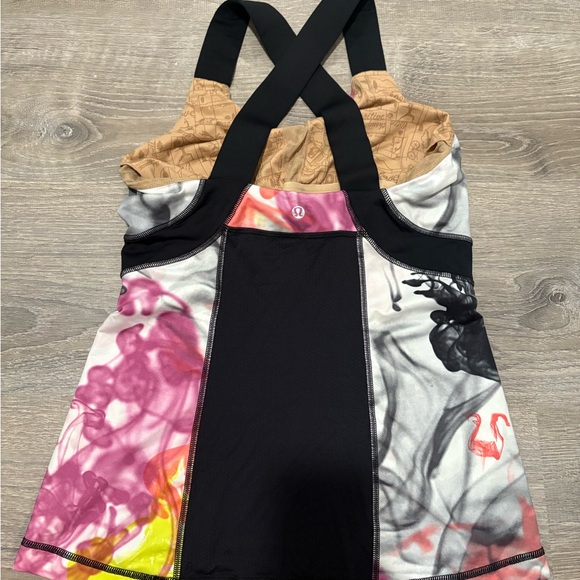 Lululemon Unicorn Tears Racerback Tank Top Built-In Bra Size 8 - Picture 6 of 9